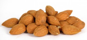 Almond closeup